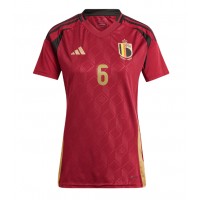 Belgien Axel Witsel #6 Fußballbekleidung Heimtrikot Damen EM 2024 Kurzarm